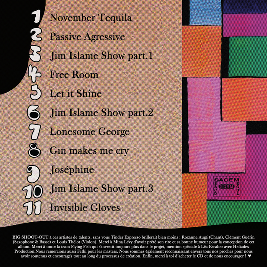 CD & Poster - Tinder Expresso - Flying Fish