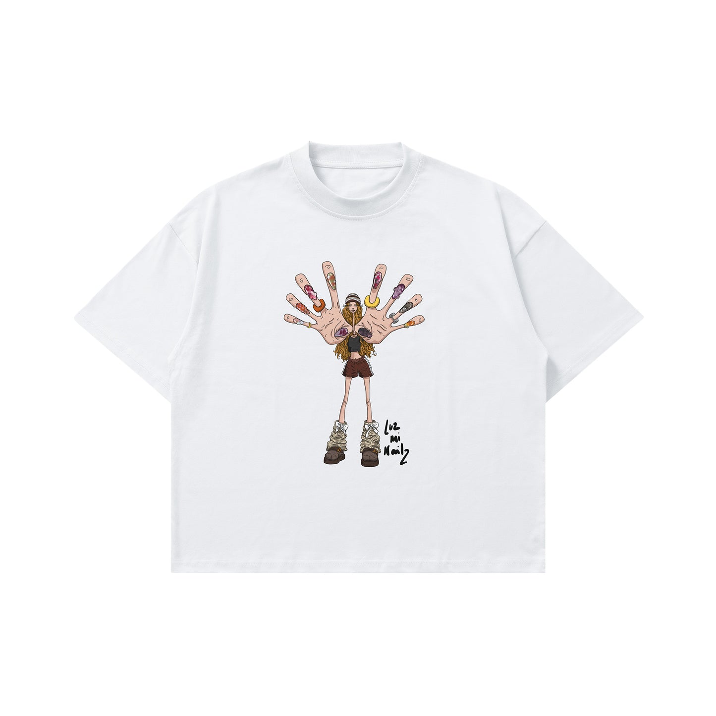 COLLECTION 2 - T-Shirt SweetVoid X luzminailz (N/B)