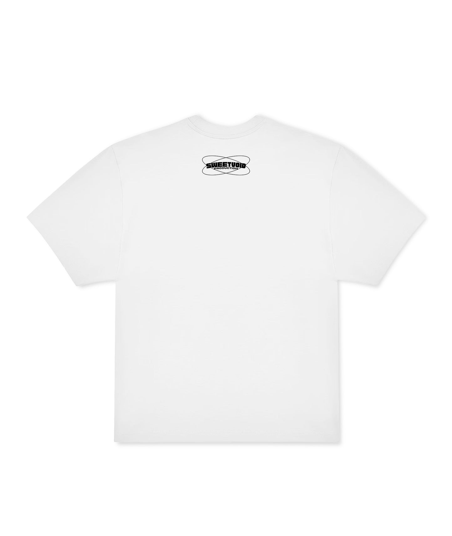 T-Shirt SweetVoid X luzminailz (Design à l'avant, Noir/Blanc)